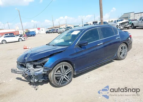 2017 Honda Accord Sport z USA, uszkodzony, nr VIN 1HGCR2F55HA288512